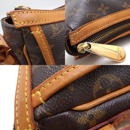 LOUIS VUITTON ルイヴィトン モノグラム トゥラムGM M40075 ショルダーバッグ ブラウン/352176【中古】
