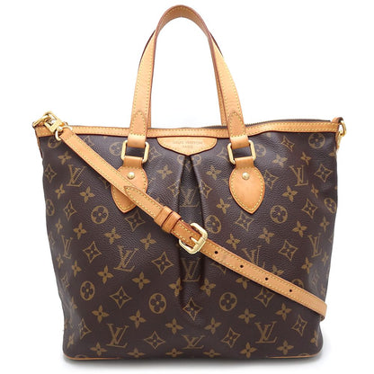 LOUIS VUITTON ルイヴィトン モノグラム パレルモPM M40145 ショルダーバッグ ブラウン/352177【中古】