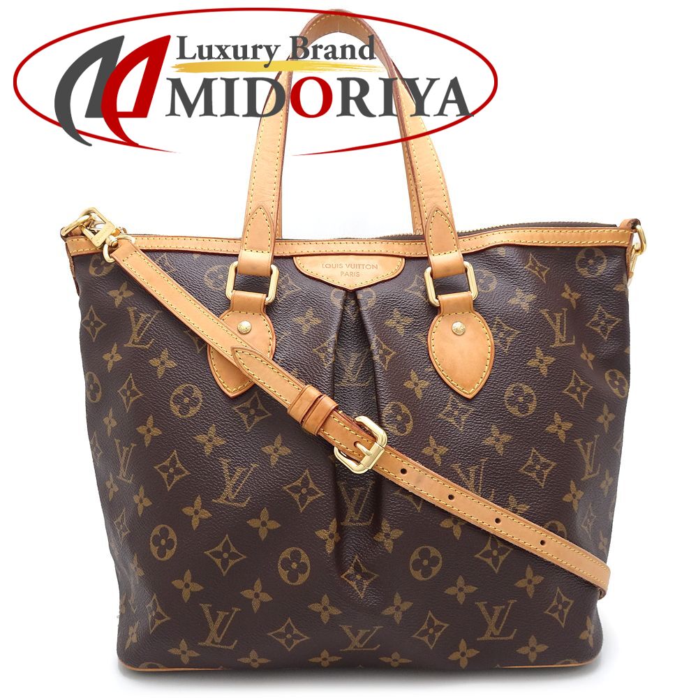 LOUIS VUITTON ルイヴィトン モノグラム パレルモPM M40145 ショルダーバッグ ブラウン/352177【中古】