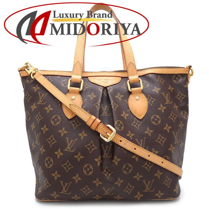 LOUIS VUITTON ルイヴィトン モノグラム パレルモPM M40145 ショルダーバッグ ブラウン/352177【中古】
