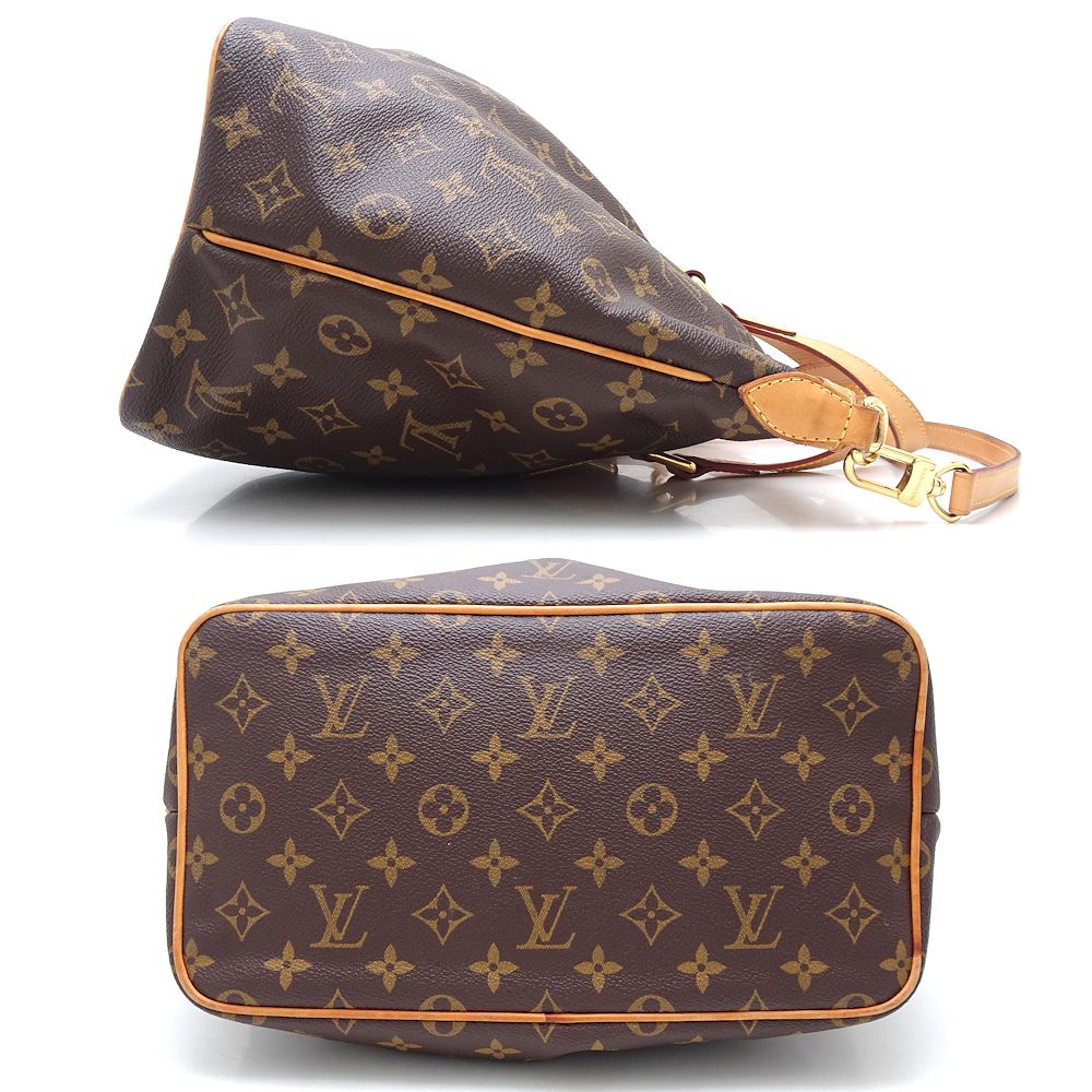 LOUIS VUITTON ルイヴィトン モノグラム パレルモPM M40145 ショルダーバッグ ブラウン/352177【中古】