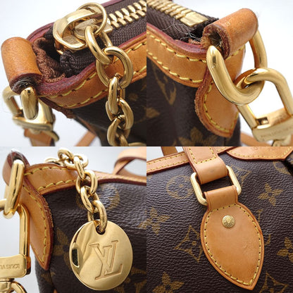 LOUIS VUITTON ルイヴィトン モノグラム パレルモPM M40145 ショルダーバッグ ブラウン/352177【中古】
