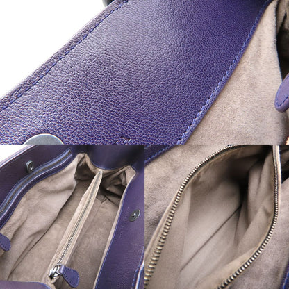 BOTTEGAVENETA ボッテガヴェネタ ハンドバッグ イントレチャート レザー パープル/352306【中古】