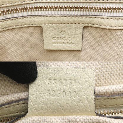 GUCCI グッチ 336751 ソーホー ハンドバッグ 2WAY レザー アイボリー/352448【中古】