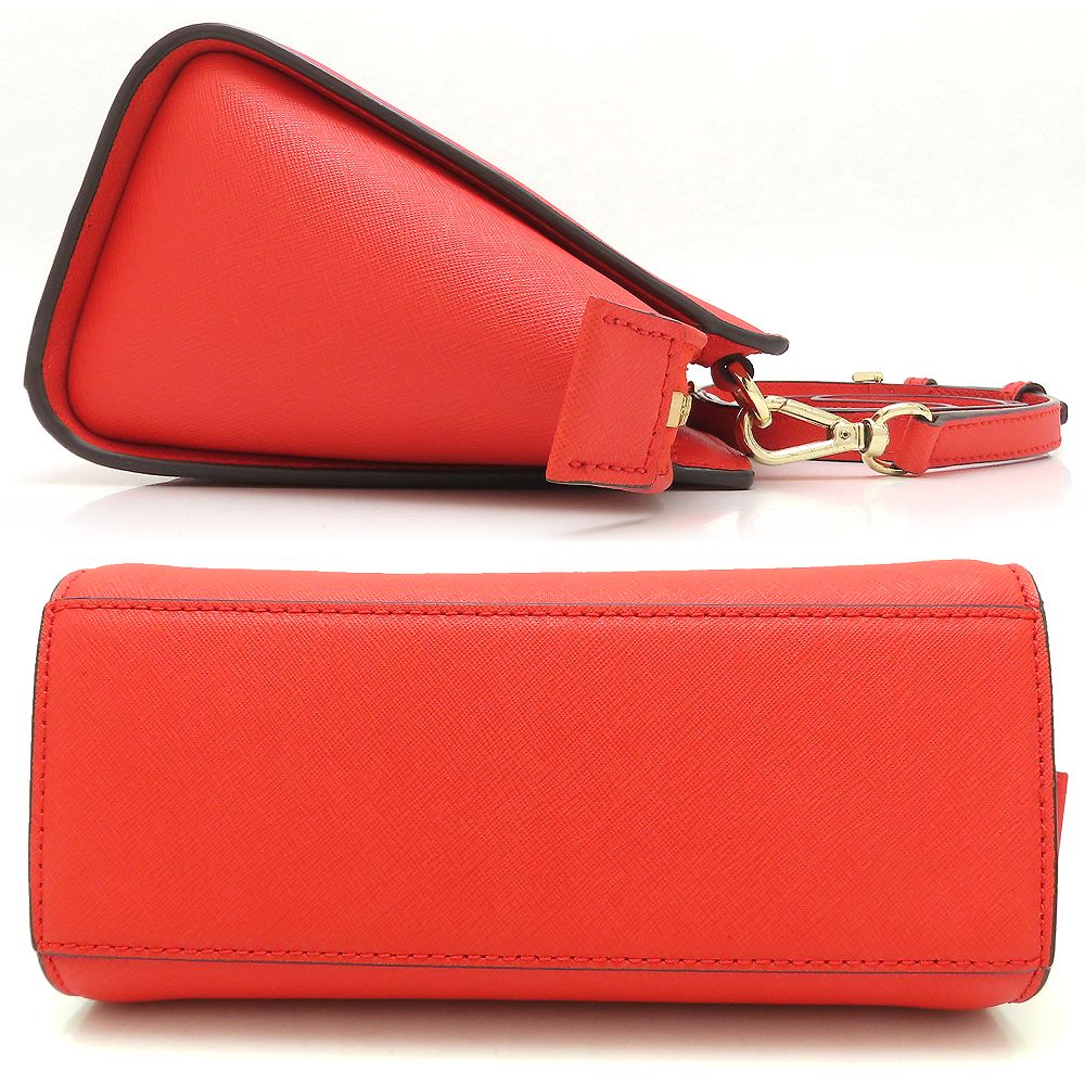 Michael Kors マイケルコース 30S3GLMS2L ショルダーバッグ レザー MANDARIN オレンジ/352506【中古】