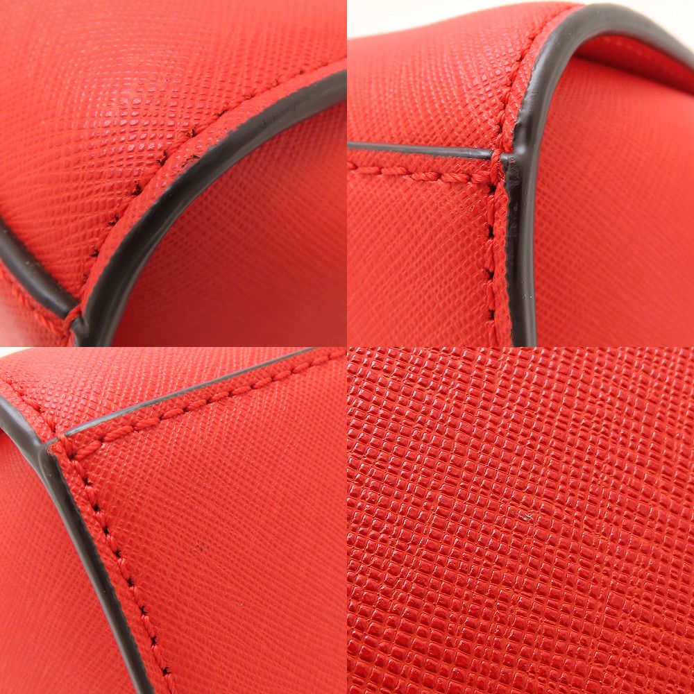 Michael Kors マイケルコース 30S3GLMS2L ショルダーバッグ レザー MANDARIN オレンジ/352506【中古】
