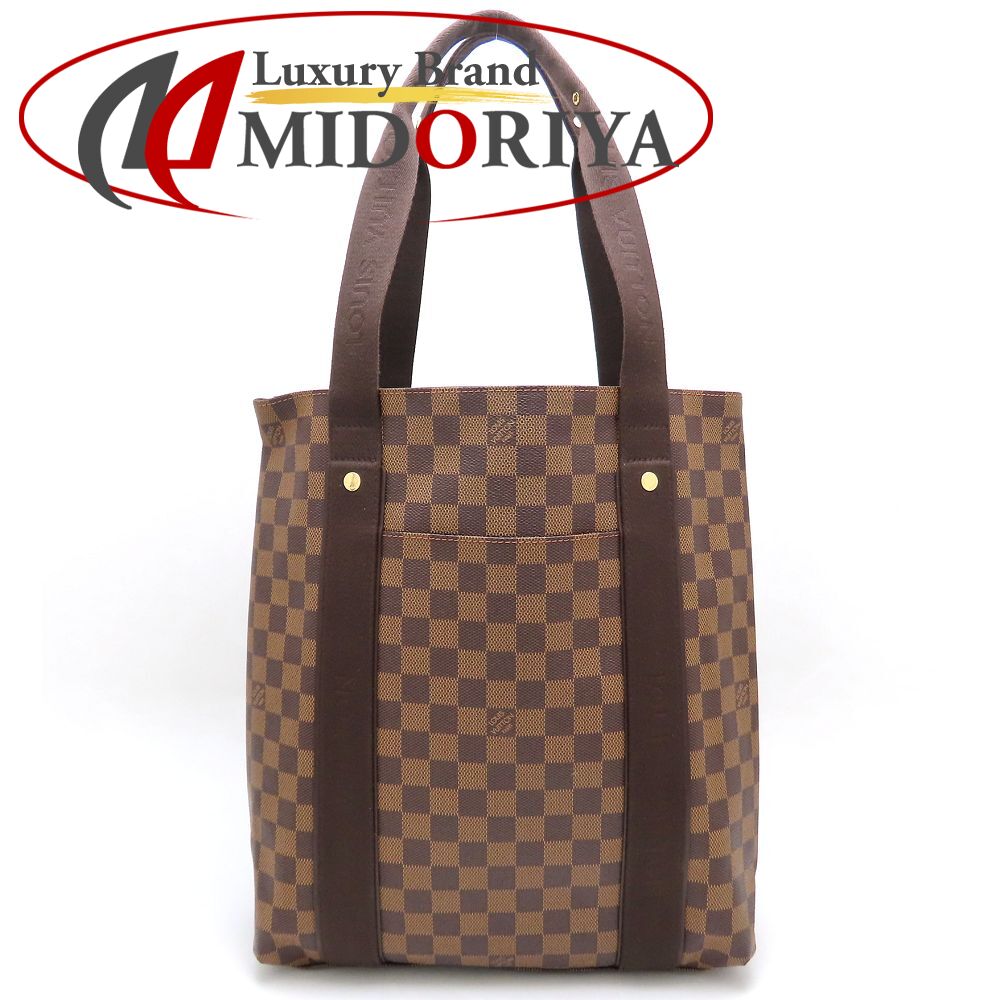 LOUIS VUITTON ルイヴィトン ダミエ カバ・ボブール N52006 トートバッグ エベヌ/352538【中古】