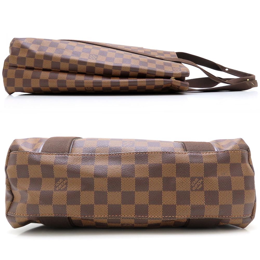 LOUIS VUITTON ルイヴィトン ダミエ カバ・ボブール N52006 トートバッグ エベヌ/352538【中古】