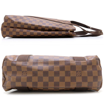 LOUIS VUITTON ルイヴィトン ダミエ カバ・ボブール N52006 トートバッグ エベヌ/352538【中古】