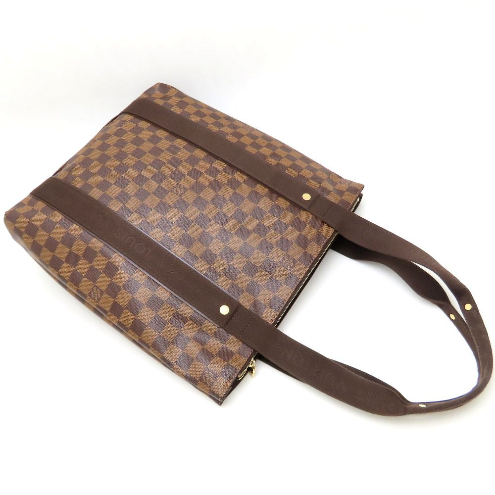 LOUIS VUITTON ルイヴィトン ダミエ カバ・ボブール N52006 トートバッグ エベヌ/352538【中古】