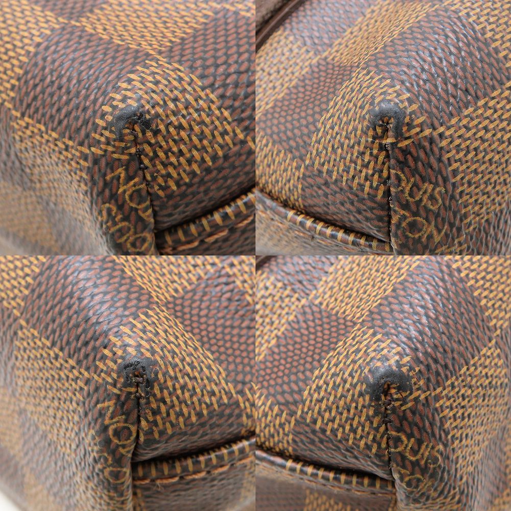 LOUIS VUITTON ルイヴィトン ダミエ カバ・ボブール N52006 トートバッグ エベヌ/352538【中古】