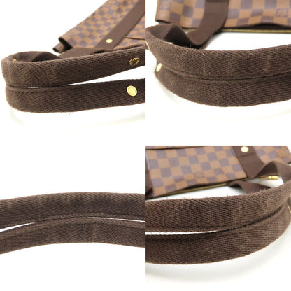 LOUIS VUITTON ルイヴィトン ダミエ カバ・ボブール N52006 トートバッグ エベヌ/352538【中古】
