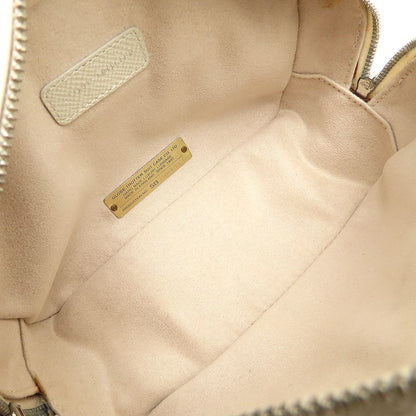 GLOBE TROTTER グローブトロッター ジェット ボーリングバッグ ショルダーバッグ ミニバッグ レザー ホワイト系/352619【中古】