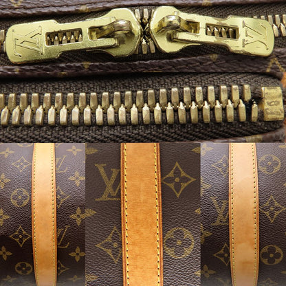 LOUIS VUITTON ルイヴィトン モノグラム キーポル45 M41428 ボストンバッグ ブラウン/352642【中古】