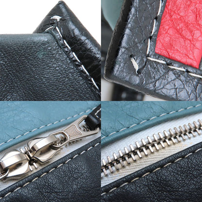 BALENCIAGA バレンシアガ バザールショッパーXXS 513988 ハンドバッグ 2Way レザー マルチカラー メンズ/352785【中古】