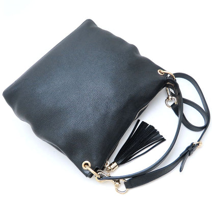 GUCCI グッチ 536194 ショルダーバッグ ソーホー 2Way レザー ブラック アウトレット レディース/352815【中古】