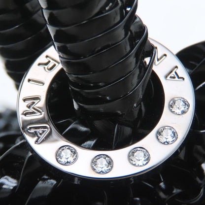 ANTEPRIMA アンテプリマ ハンドバッグ PVCワイヤーxサテン ブラック レディース/352887【中古】