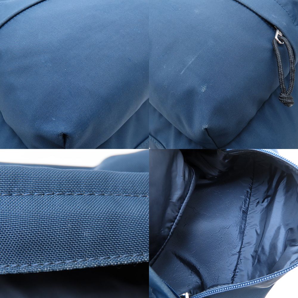 BALENCIAGA バレンシアガ WHEEL ウィール 507460 リュック・バックパック ナイロン ネイビー レッド ブラック メンズ/352891【中古】