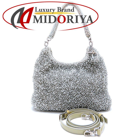 ANTEPRIMA アンテプリマ トートバッグ 2Way ARGENTO シルバー レディース/352936【中古】