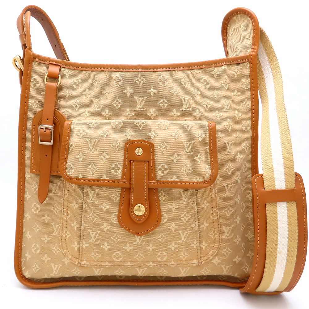 LOUIS VUITTON ルイヴィトン モノグラム ミニ ブザスマリーケイト M92323 ショルダーバッグ ベージュ レディース/352945【中古】