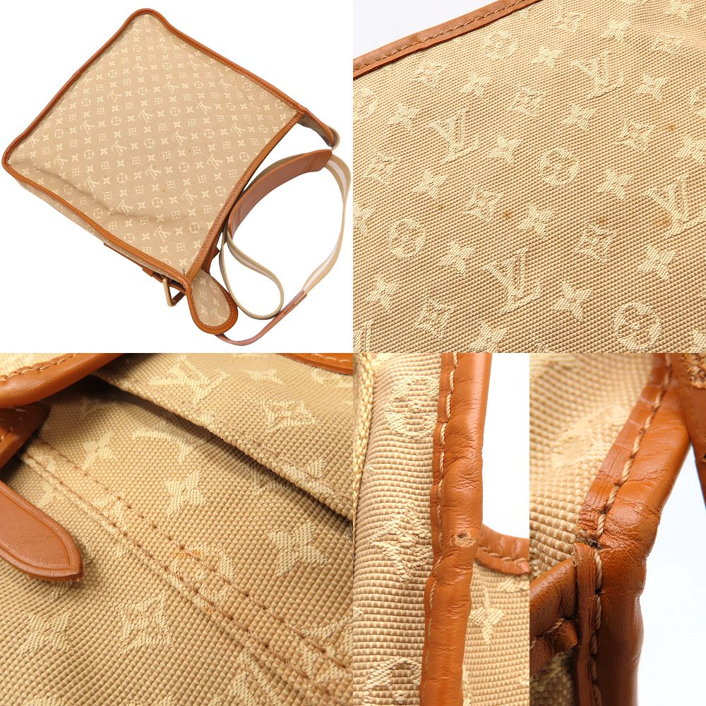 LOUIS VUITTON ルイヴィトン モノグラム ミニ ブザスマリーケイト M92323 ショルダーバッグ ベージュ レディース/352945【中古】