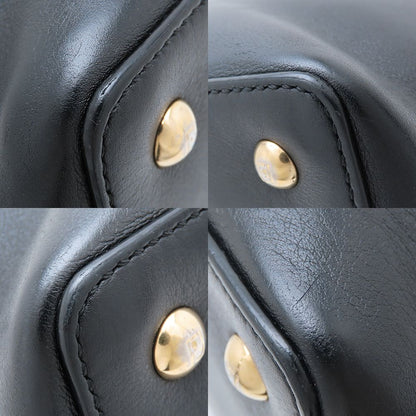 FENDI フェンディ プチトゥージュール 8BH253 2Way ハンドバッグ レザー ブラック レディース/352983【中古】