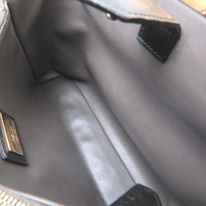 FENDI フェンディ プチトゥージュール 8BH253 2Way ハンドバッグ レザー ブラック レディース/352983【中古】
