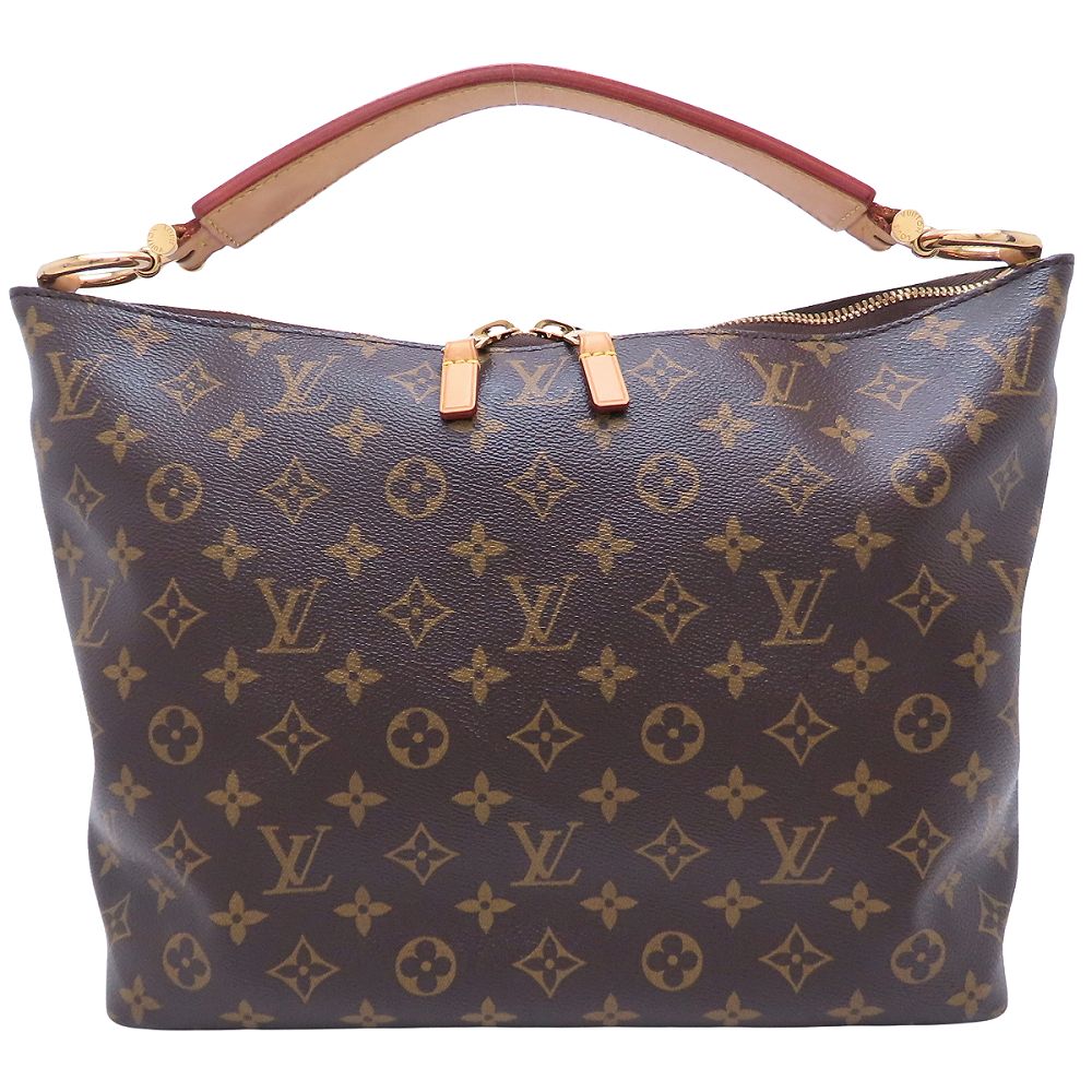 LOUIS VUITTON ルイヴィトン モノグラム シュリPM M40586 ショルダーバッグ ブラウン レディース/352991【中古】