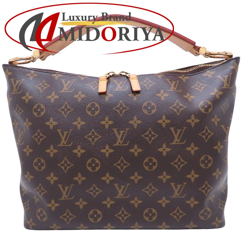 LOUIS VUITTON ルイヴィトン モノグラム シュリPM M40586 ショルダーバッグ ブラウン レディース/352991【中古】