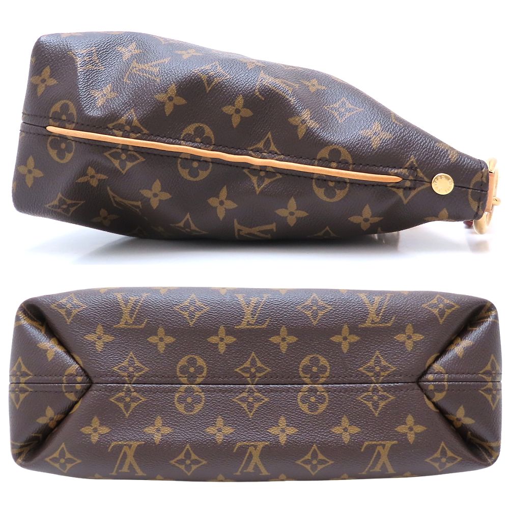LOUIS VUITTON ルイヴィトン モノグラム シュリPM M40586 ショルダーバッグ ブラウン レディース/352991【中古】