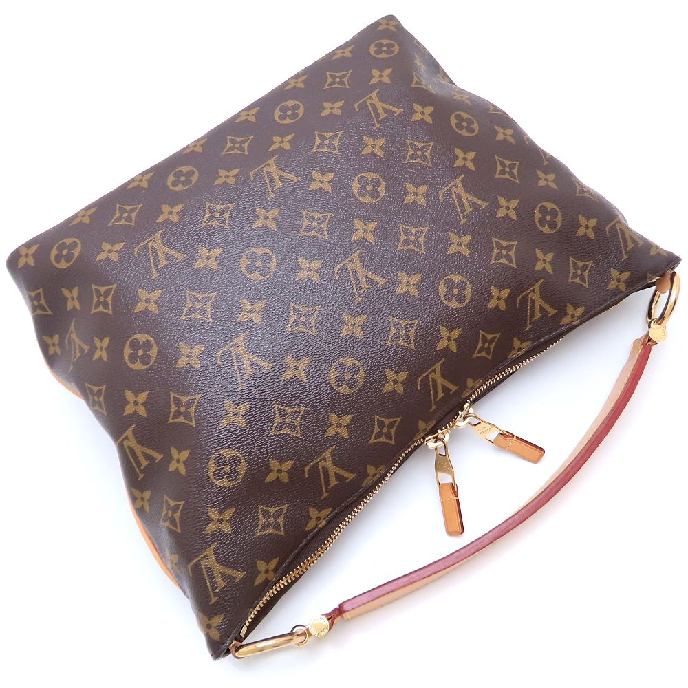 LOUIS VUITTON ルイヴィトン モノグラム シュリPM M40586 ショルダーバッグ ブラウン レディース/352991【中古】