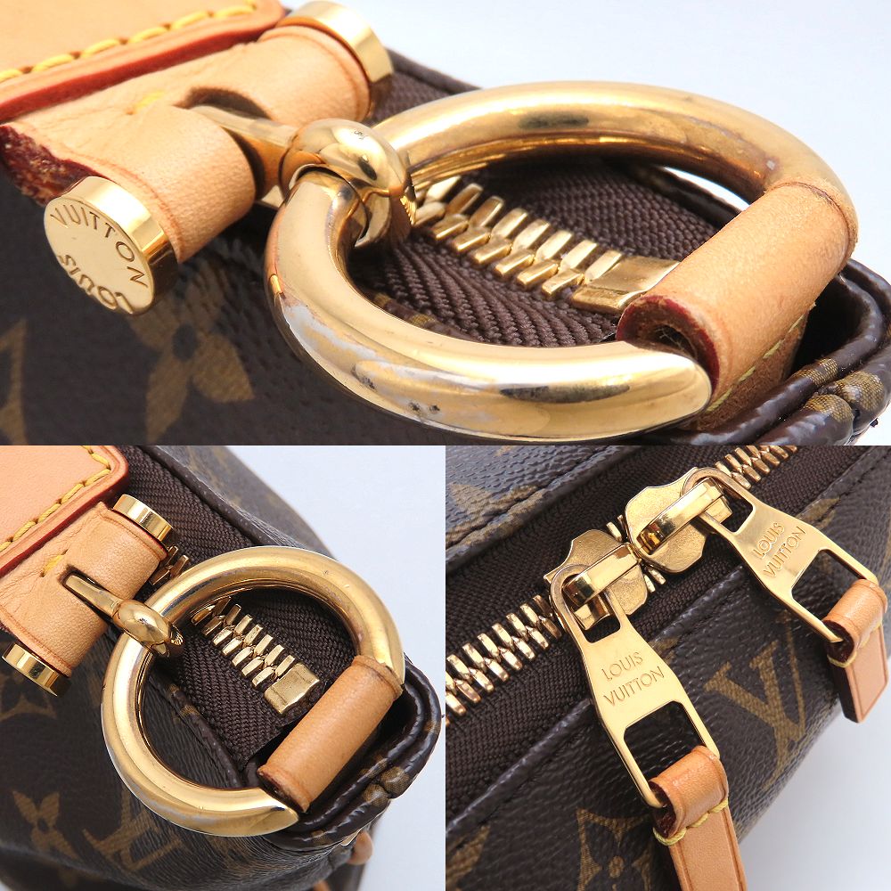 LOUIS VUITTON ルイヴィトン モノグラム シュリPM M40586 ショルダーバッグ ブラウン レディース/352991【中古】