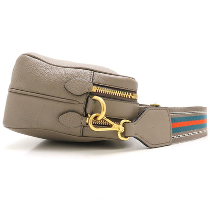PRADA プラダ ヴィッテロダイノ 1BH082 2Way ショルダーバッグ レザー ARGILLA グレージュ レディース/353155【中古】