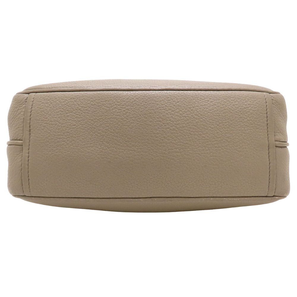 PRADA プラダ ヴィッテロダイノ 1BH082 2Way ショルダーバッグ レザー ARGILLA グレージュ レディース/353155【中古】