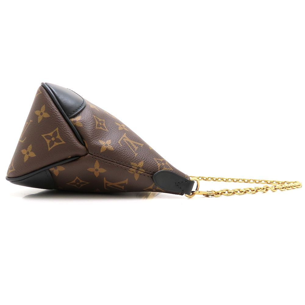 LOUIS VUITTON ルイヴィトン モノグラム ブーローニュPM M45831 ショルダーバッグ 2Way ノワール レディース/353162【中古】
