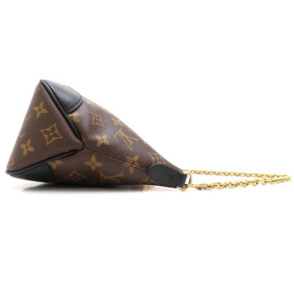 LOUIS VUITTON ルイヴィトン モノグラム ブーローニュPM M45831 ショルダーバッグ 2Way ノワール レディース/353162【中古】