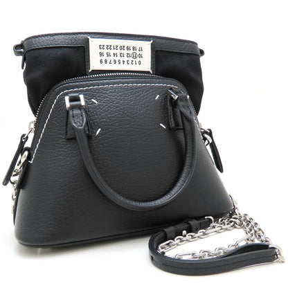Maison Margiela メゾンマルジェラ S56WG0081 ハンドバッグ 2Way カーフ ブラック レディース/353163【中古】