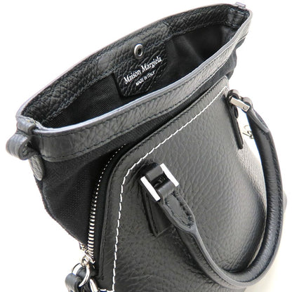 Maison Margiela メゾンマルジェラ S56WG0081 ハンドバッグ 2Way カーフ ブラック レディース/353163【中古】