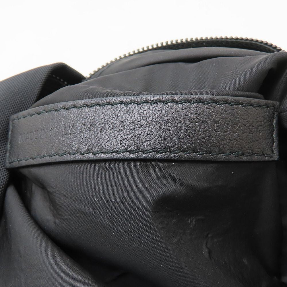 BALENCIAGA バレンシアガ 507460 リュック・バックパック ナイロン ブラック アウトレット メンズ/353175【中古】