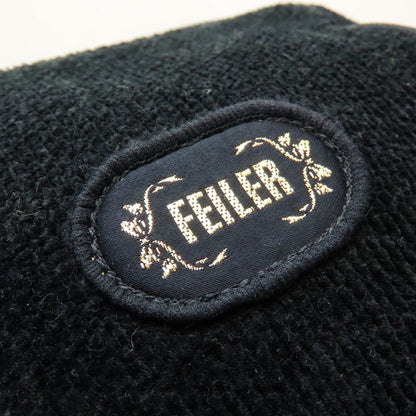 FEILER フェイラー リュック・バックパック 花柄 シュニール織 ブラック マルチカラー レディース/353190【中古】