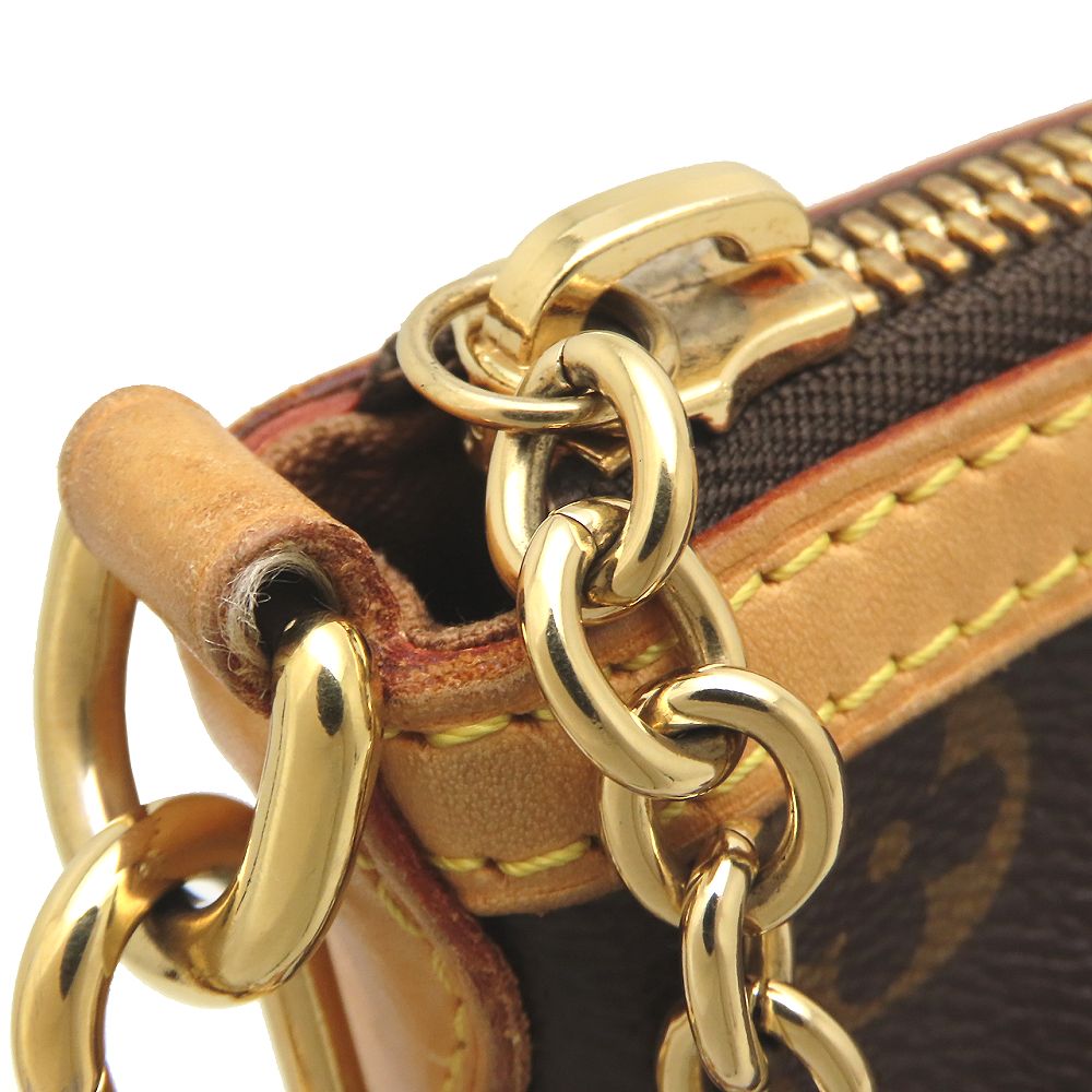 LOUIS VUITTON ルイヴィトン モノグラム パレルモ M40145 ハンドバッグ 2Way ブラウン レディース/353211【中古】