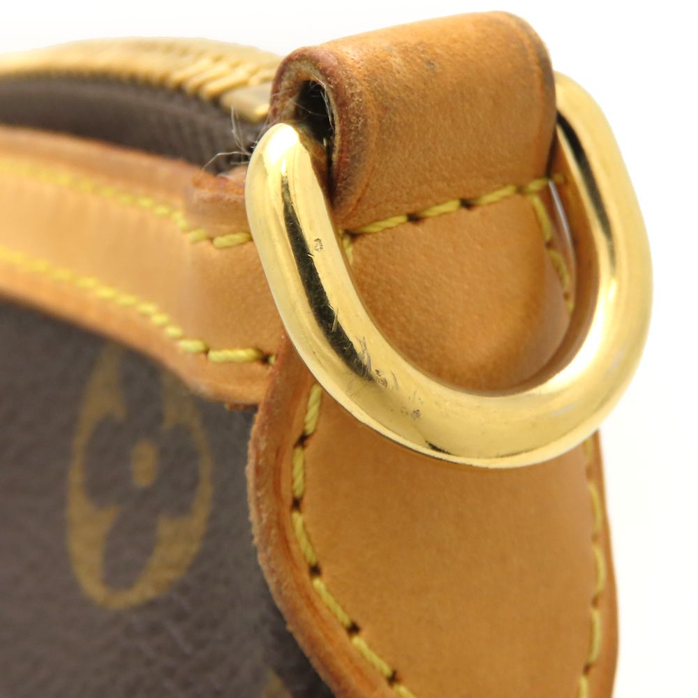 LOUIS VUITTON ルイヴィトン モノグラム パレルモ M40145 ハンドバッグ 2Way ブラウン レディース/353211【中古】
