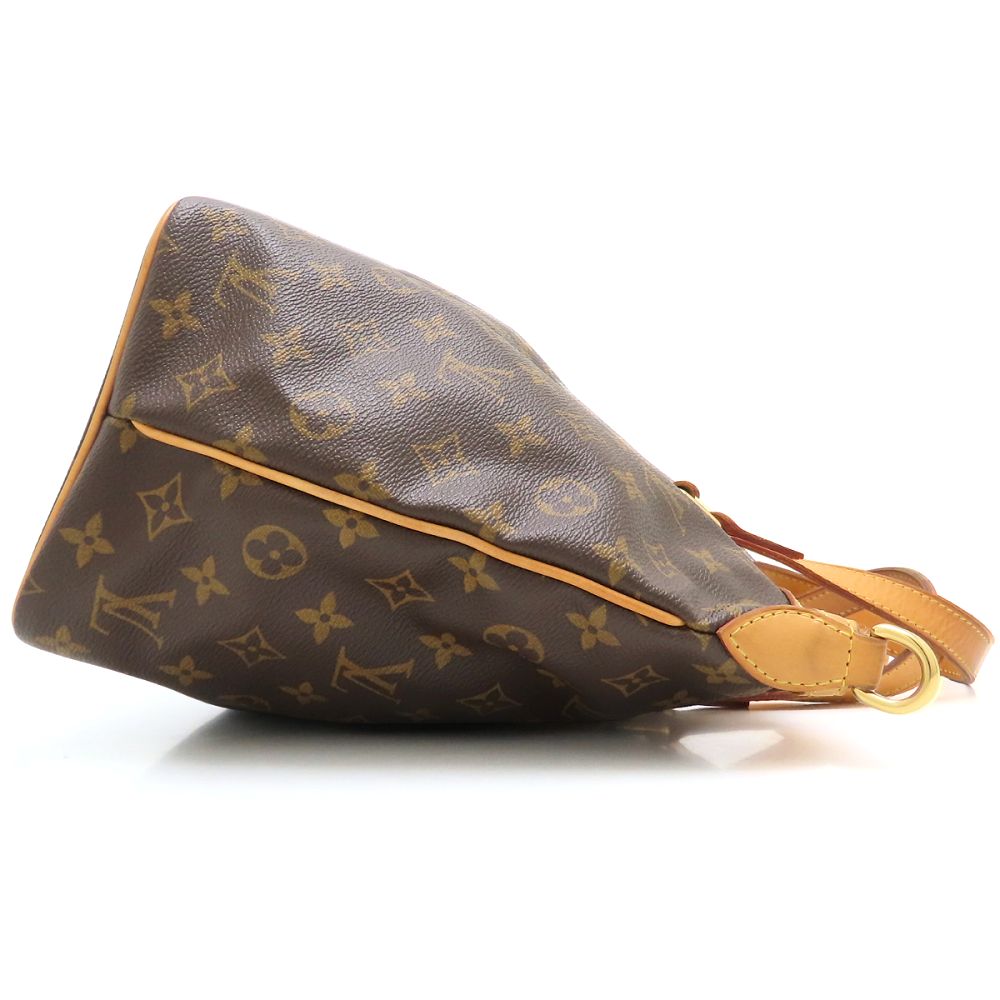 LOUIS VUITTON ルイヴィトン モノグラム パレルモ M40145 ハンドバッグ 2Way ブラウン レディース/353211【中古】