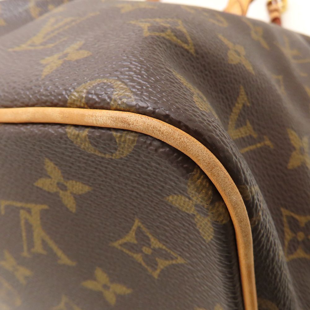 LOUIS VUITTON ルイヴィトン モノグラム パレルモ M40145 ハンドバッグ 2Way ブラウン レディース/353211【中古】