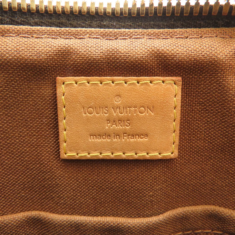 LOUIS VUITTON ルイヴィトン モノグラム パレルモ M40145 ハンドバッグ 2Way ブラウン レディース/353211【中古】