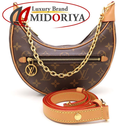 LOUIS VUITTON ルイヴィトン モノグラム ループ M81098 2Way ショルダーバッグ 2022 クルーズコレクション ブラウン レディース/353212【中古】
