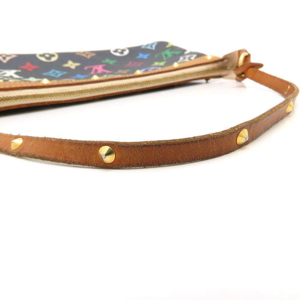 LOUIS VUITTON ルイヴィトン モノグラム・マルチ アクセサリーポーチ M92648 ハンドバッグ ノワール レディース/353213【中古】