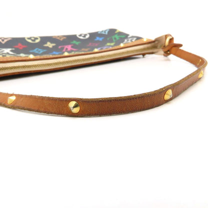 LOUIS VUITTON ルイヴィトン モノグラム・マルチ アクセサリーポーチ M92648 ハンドバッグ ノワール レディース/353213【中古】