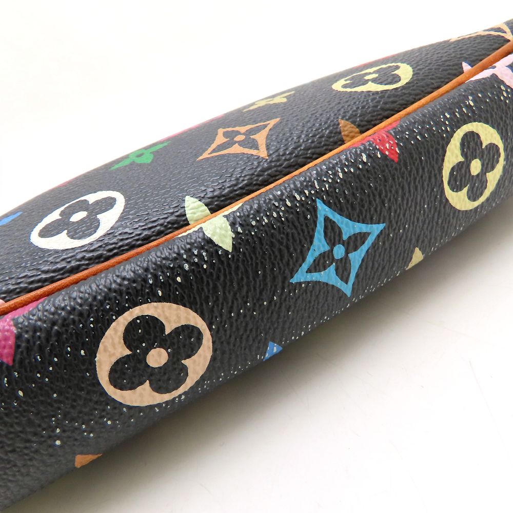 LOUIS VUITTON ルイヴィトン モノグラム・マルチ アクセサリーポーチ M92648 ハンドバッグ ノワール レディース/353213【中古】