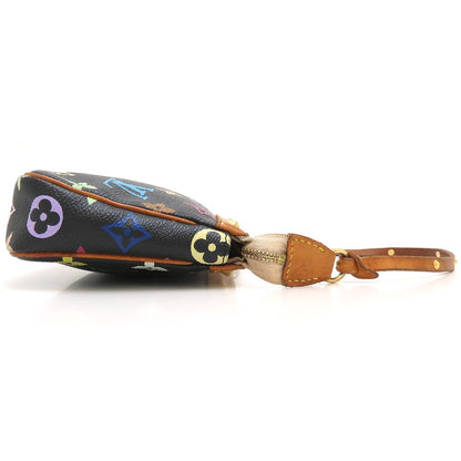 LOUIS VUITTON ルイヴィトン モノグラム・マルチ アクセサリーポーチ M92648 ハンドバッグ ノワール レディース/353213【中古】